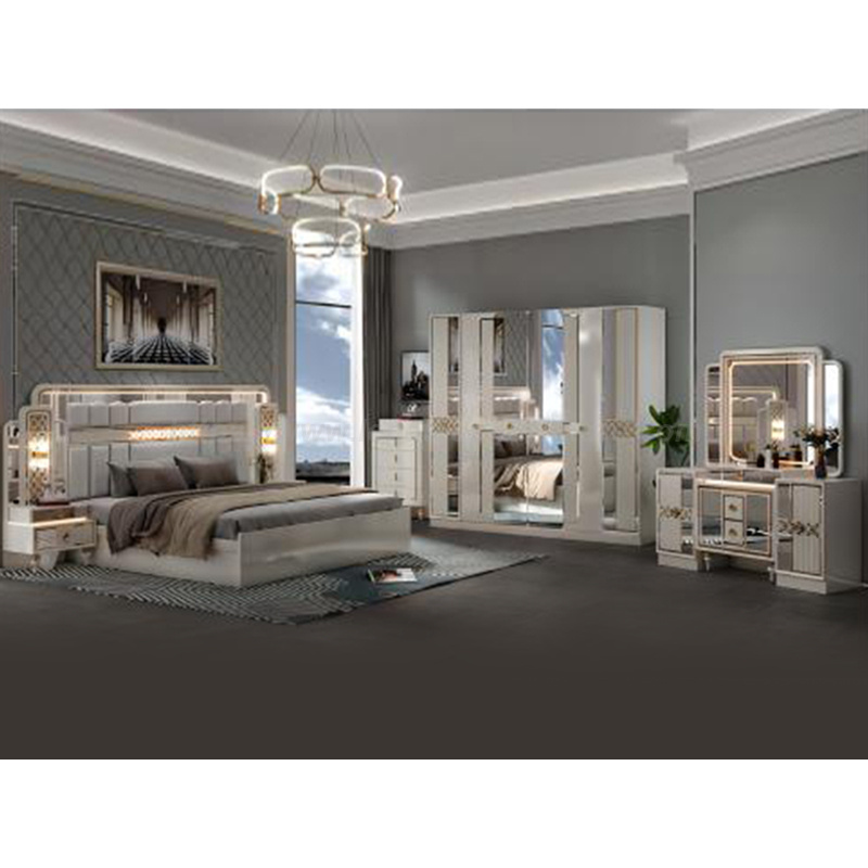 European Luxury Design High Quality Bedroom Furniture Set