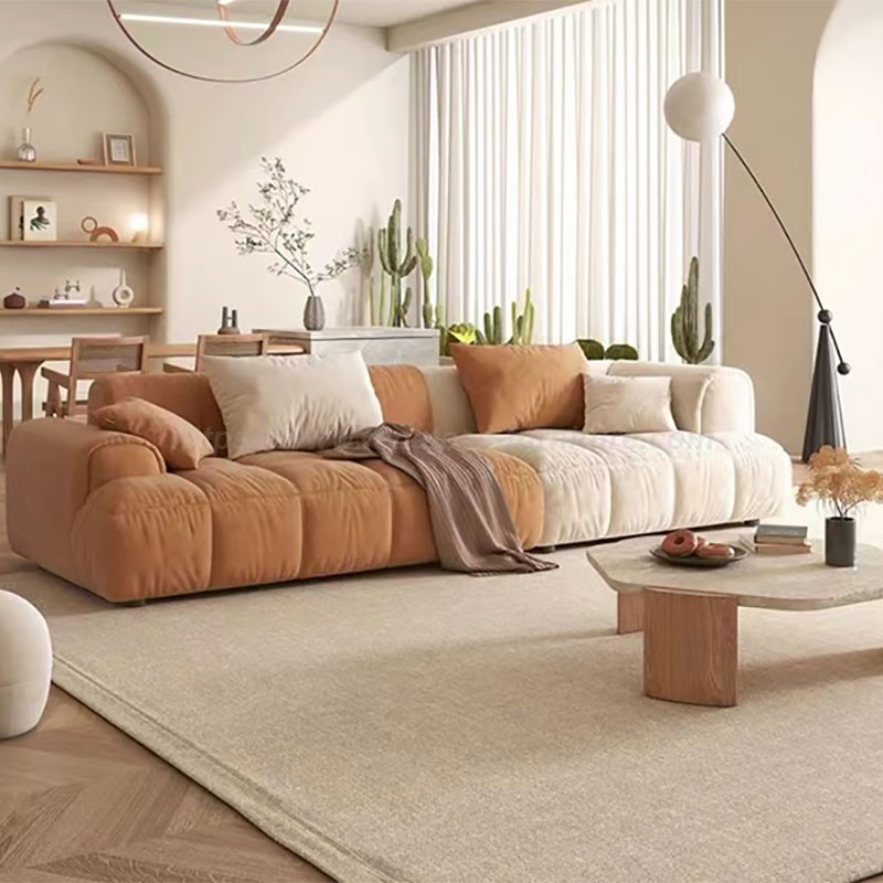 Marangyang Cream Style Sofa