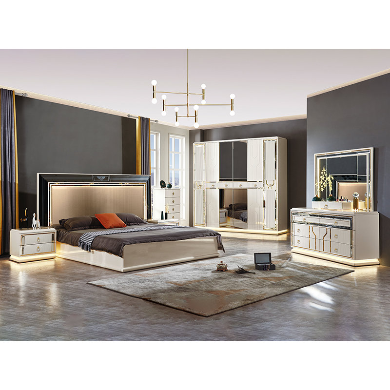 Minimalist na taga -disenyo ng Turkish style bedroom furniture set