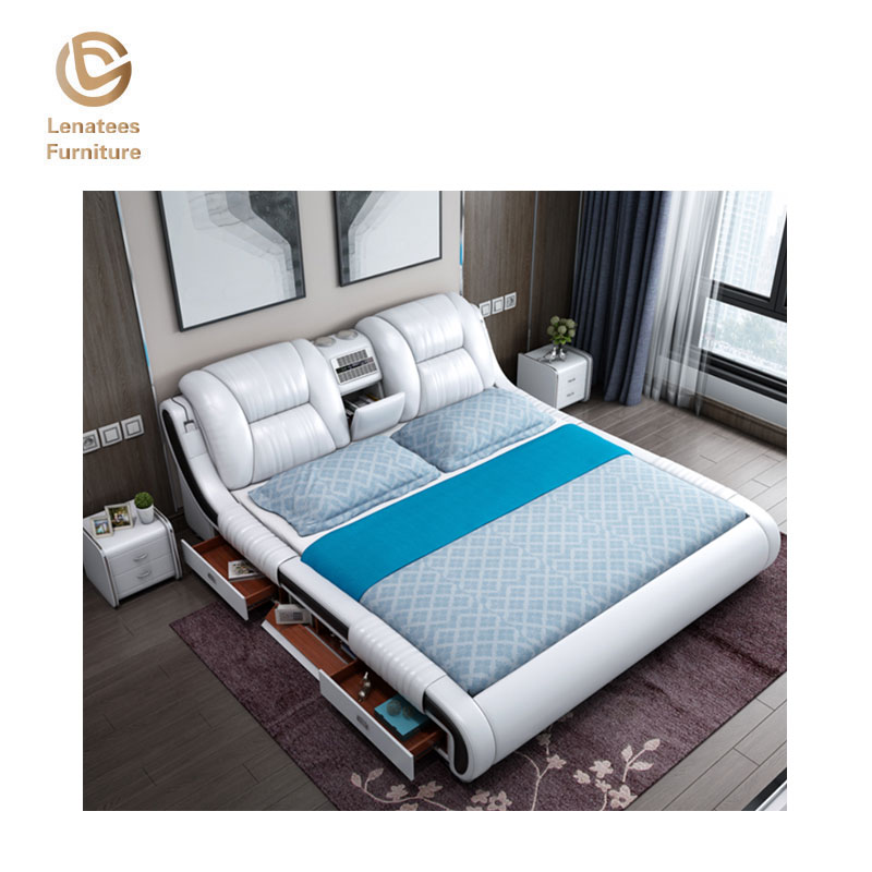 Multifuctional Bed na may Bluetooth Speaker