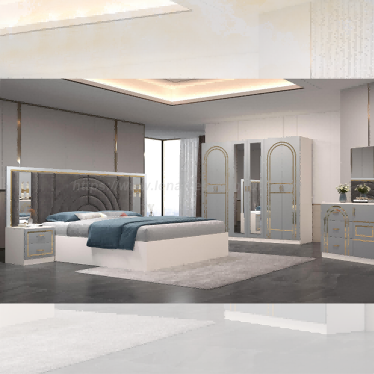 Bagong Modelong King Size na Bedroom Furniture