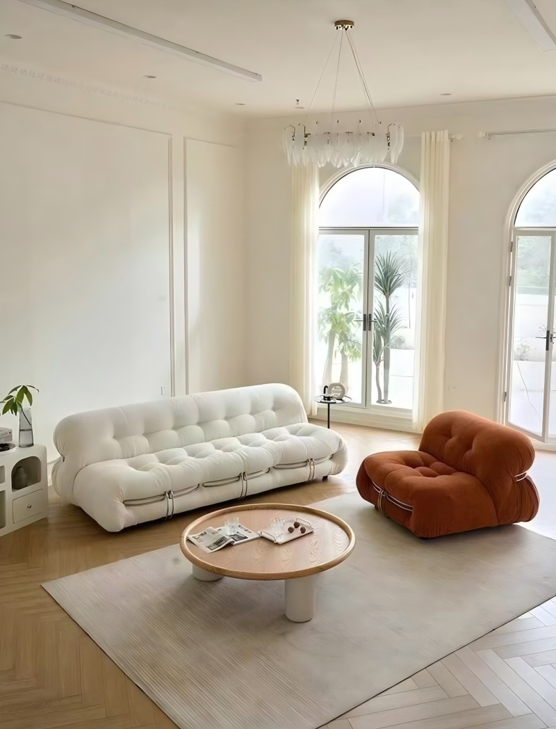 Nordic style cotton tela sofa
