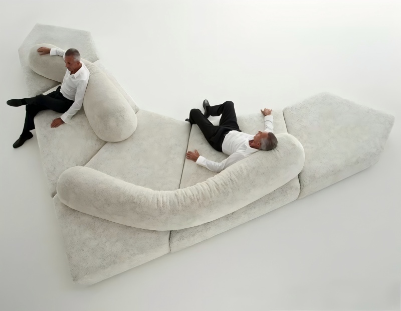 Rock Sofa ｜ Reshaping Home Art sa Pangalan ng Kalikasan