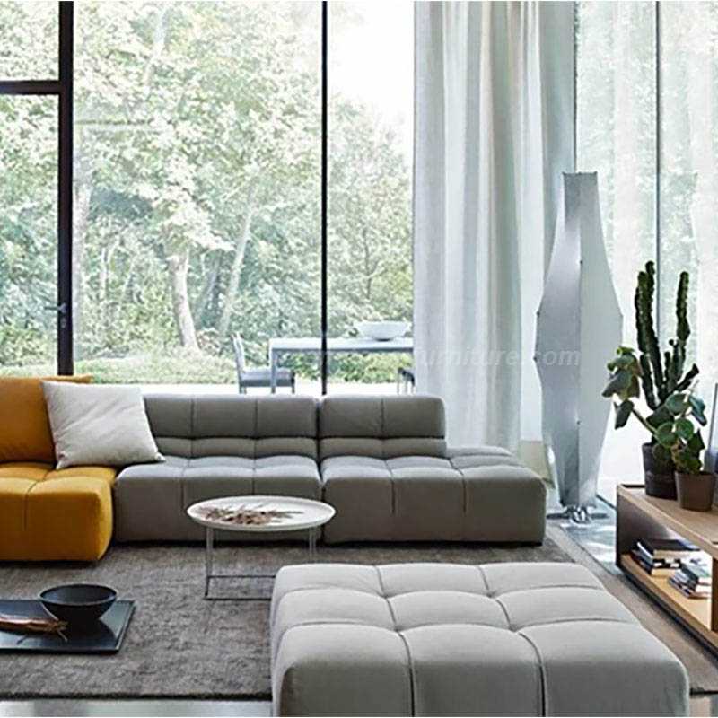 Simple Sand Release Fabric Combination Sofa