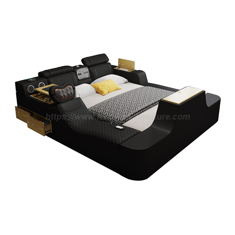 Smart bed na may bluetooth speaker