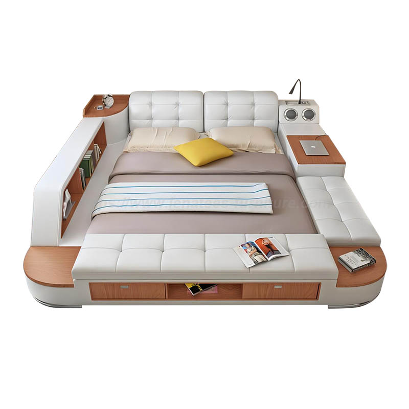 Smart bed na may speaker
