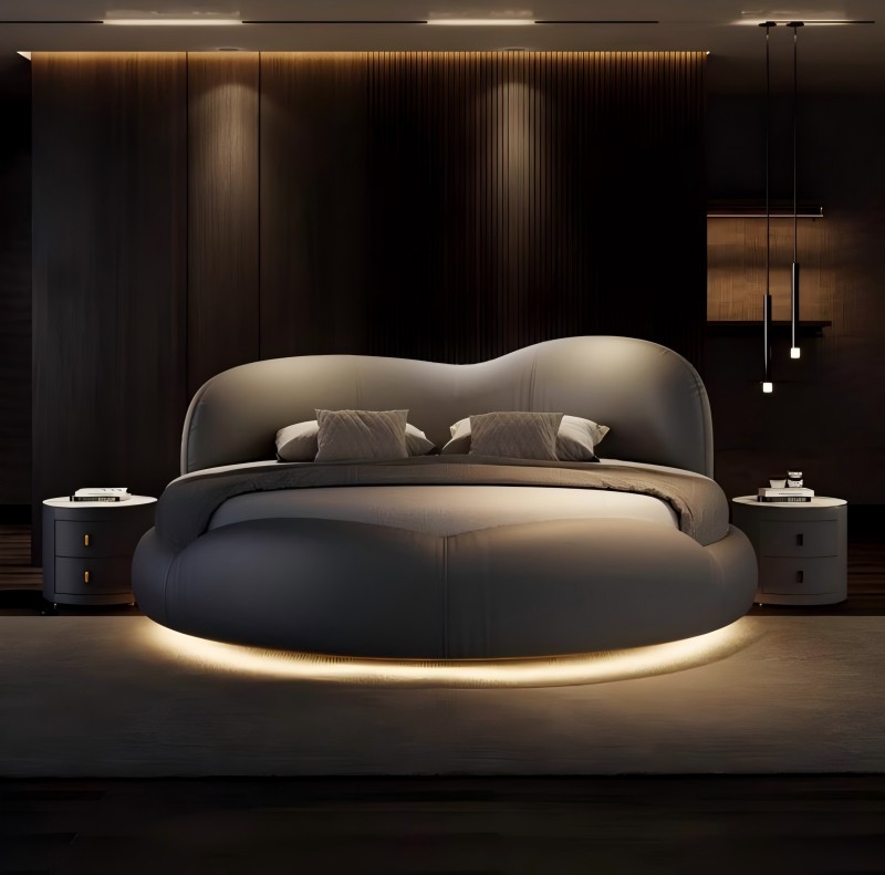 Smart LED Round Bed— - Isang bagong karanasan sa pagtulog sa teknolohiya