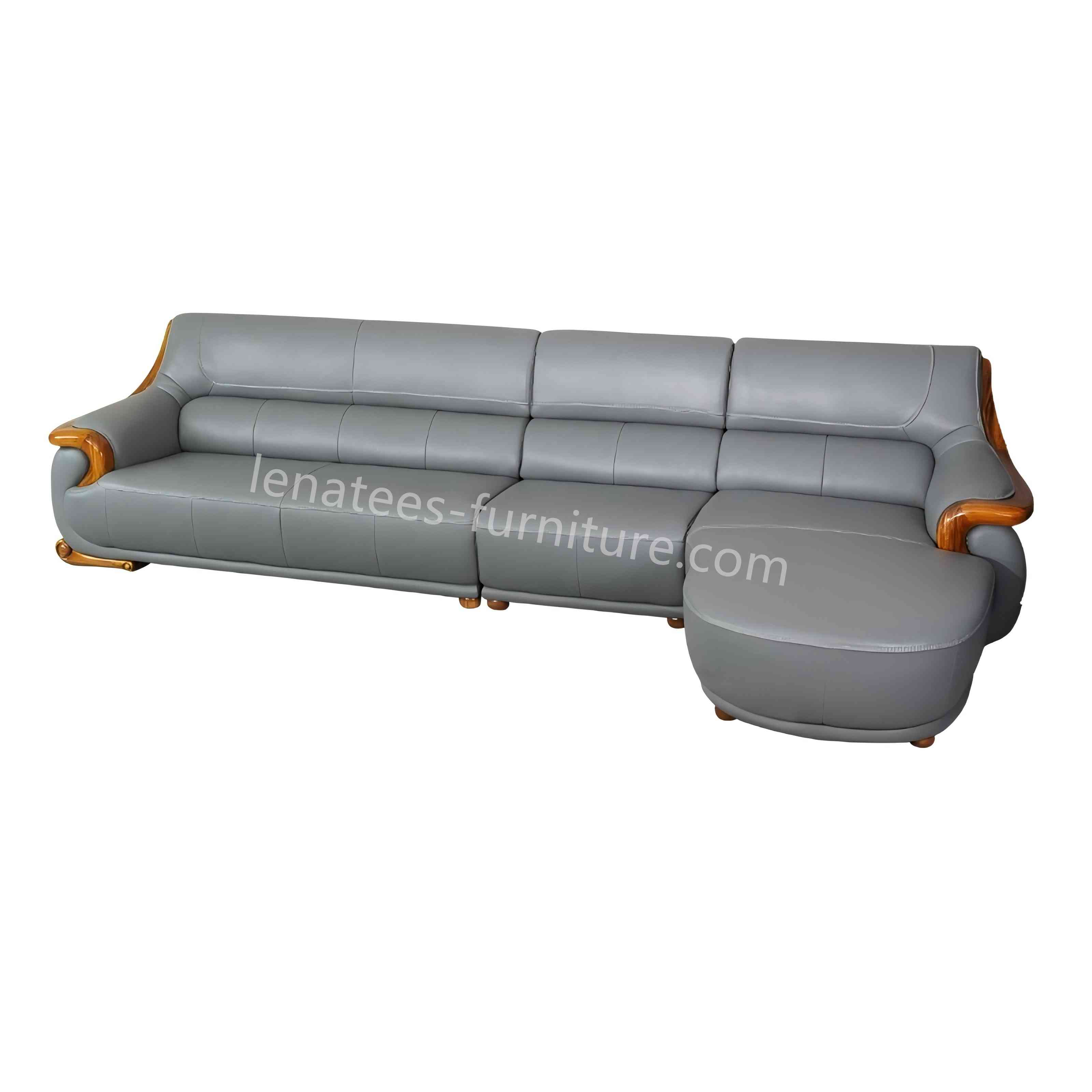 Zunga leather sofa